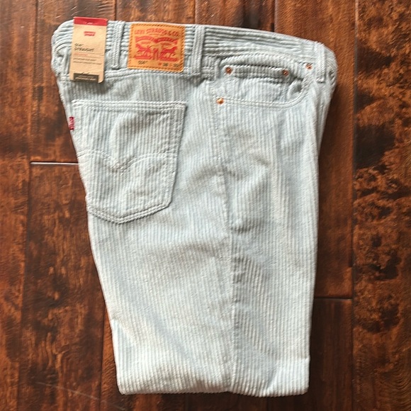 Men’s Corduroy Levi’s 514 Straight Pants, 38x30, NEW! - Picture 1 of 8